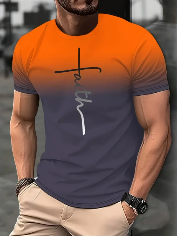 Camiseta com estampa variada masculina, extragrande, Tops de manga curta, Vintage, King Fitness, Casual, menino, 2021 - Image 17