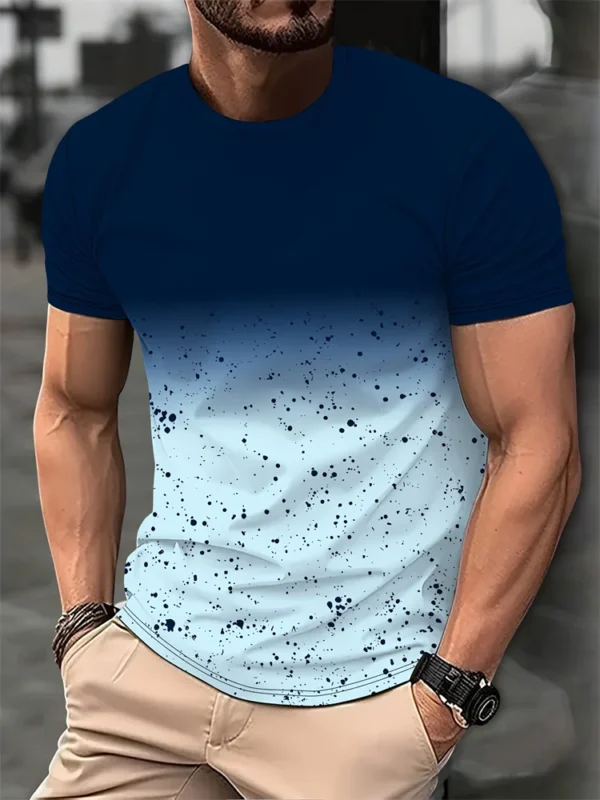 Camiseta com estampa variada masculina, extragrande, Tops de manga curta, Vintage, King Fitness, Casual, menino, 2021 - Image 7