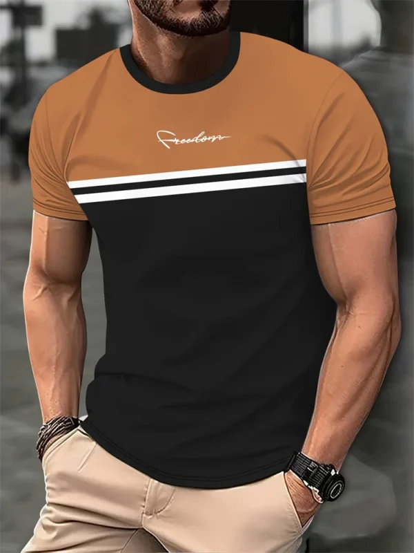 Camiseta com estampa variada masculina, extragrande, Tops de manga curta, Vintage, King Fitness, Casual, menino, 2021 - Image 12