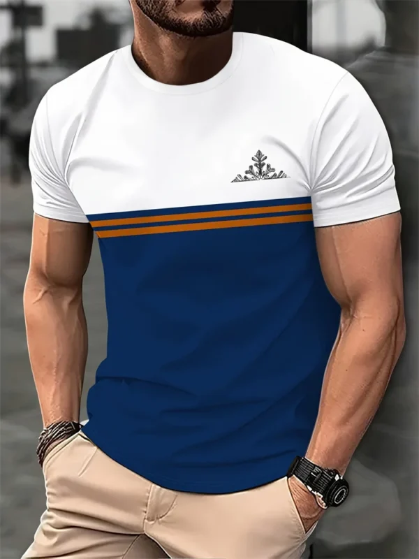 Camiseta com estampa variada masculina, extragrande, Tops de manga curta, Vintage, King Fitness, Casual, menino, 2021 - Image 2