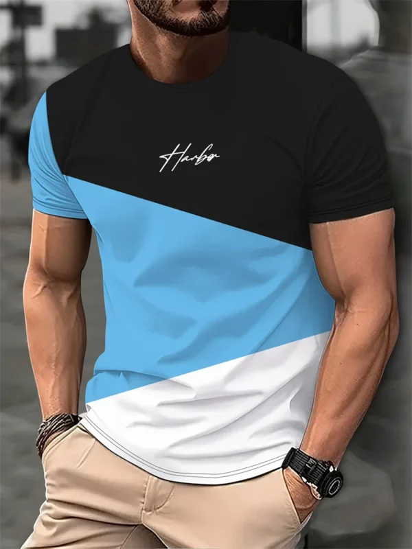 Camiseta com estampa variada masculina, extragrande, Tops de manga curta, Vintage, King Fitness, Casual, menino, 2021 - Image 13