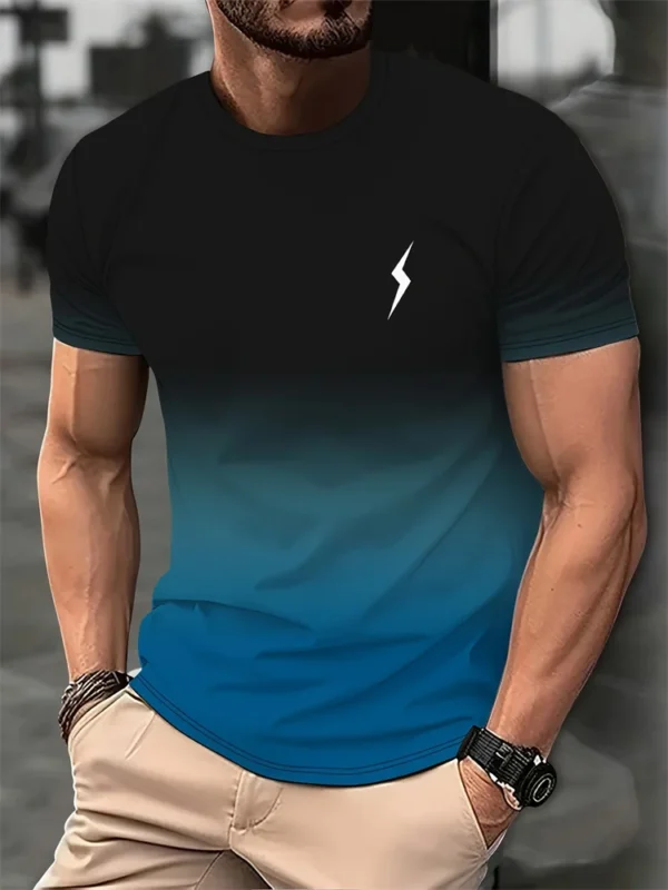 Camiseta com estampa variada masculina, extragrande, Tops de manga curta, Vintage, King Fitness, Casual, menino, 2021 - Image 11