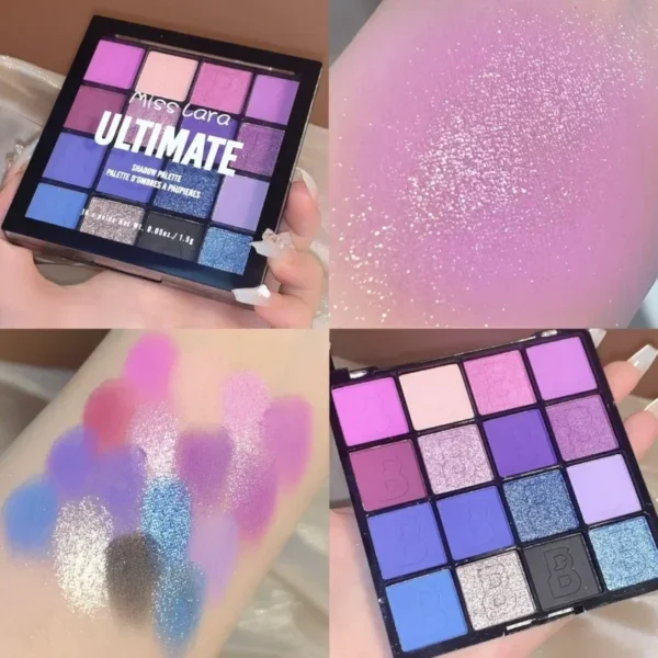 Paleta de Sombra para Maquiagem Beleza, Sombra, Shimmer Glitter Powder, Fácil de Usar - Image 7