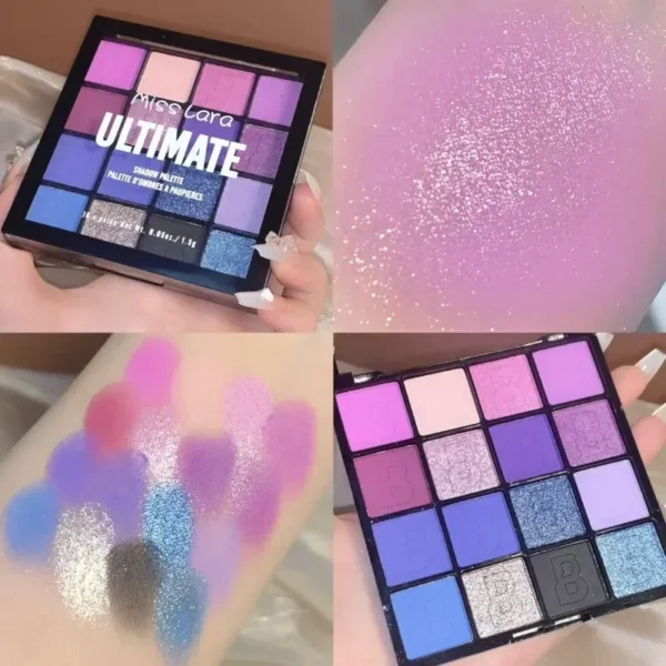 Paleta de Sombra para Maquiagem Beleza, Sombra, Shimmer Glitter Powder, Fácil de Usar - Image 16