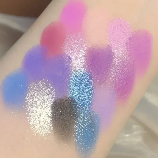 Paleta de Sombra para Maquiagem Beleza, Sombra, Shimmer Glitter Powder, Fácil de Usar - Image 13